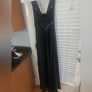Calvin Klein black formal dress